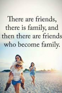 Friends Are The Family We Choose